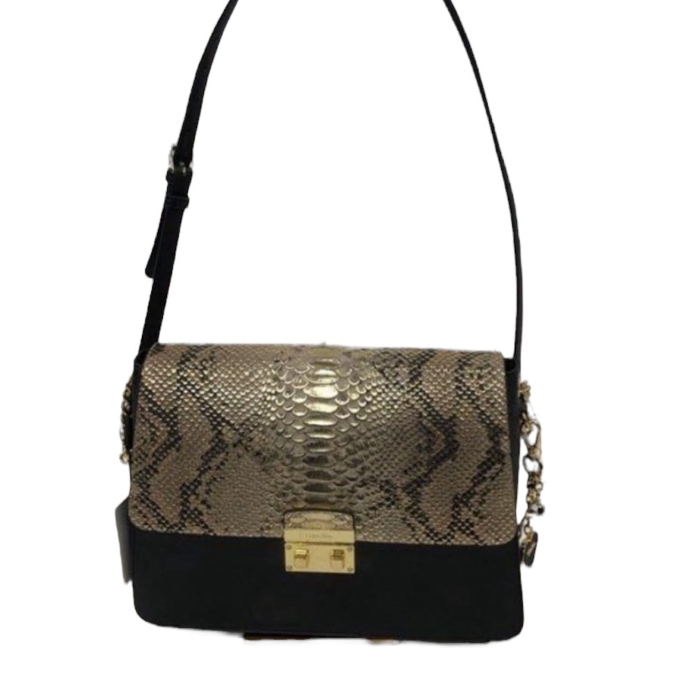 CALVIN KLEIN NWT Signature Snake Print Bag - Picture 5 of 11